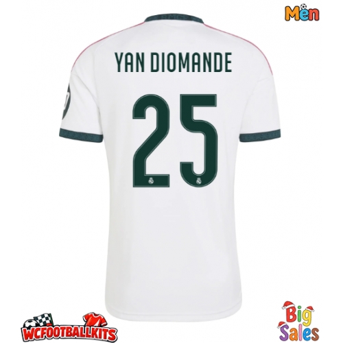 Real Madrid Yan Diomande #25 Replica Home Stadium Shirt 2026-27 Short Sleeve